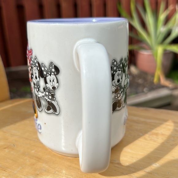 Minnie Mouse Walt Disney World Park Large Hot Chocolate Coffee Tea Mug - Picture 3 of 5